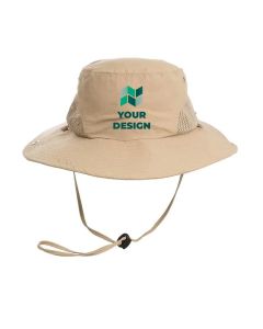 Customizable Outdoor Hat Foldable Microfiber Sun Hat 