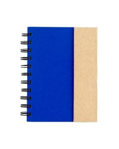 Customizable Small Spiral Notebook with Sticky Notes and 70 Lined Pages
