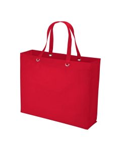 Customizable Sturdy Non-Woven Shopper Tote Bag 15.5" H x 19" W
