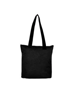 Customizable Stylish Heathered Fun Tote Bag 13.25" H x 14" W x 4.63" D