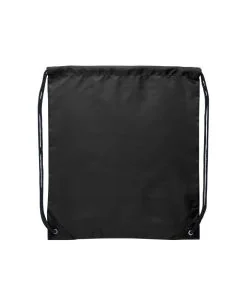Customizable Vibrant Polyester Drawstring Backpac for Students & Gym Goers 16.5"H x 14.25" W
