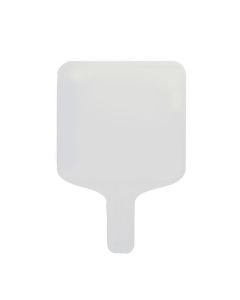 Customizable Weather-Resistant Corrugated Plastic Hand Fans - 11" x 8.5" for Outdoor Events