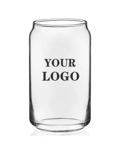 Custom 16oz Coke Cup Christmas Pattern Change Color Beer Glass Cans For Soda Drinking Milk Juice 