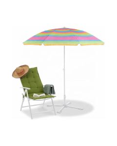 Custom Advertising Polyester Beach Umbrellas Large Sunblock Fishing Umbrella Pool Decoration Wind Resistant UV Protection