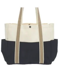 Custom Polyester Shopping 13W x 12.25H Tote Travel Bag Grocery Bags Handbags for School