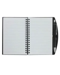 Custom Spiral Jotter Ruled Notebooks with Matching Color Pen