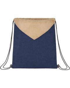 Custom Canvas Drawstring 13W x 15H Bags Lightweight Backpack for Travel School Outdoor