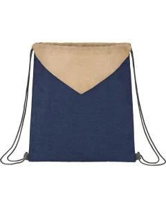 Custom Canvas Drawstring 13W x 15H Bags Lightweight Backpack for Travel School Outdoor