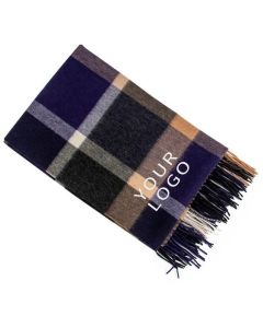 Custom Cashmere Winter Fall Scarves Plaid Long Shawl with Tassels