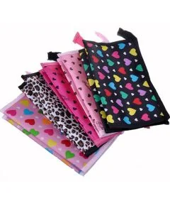 Custom Full Print Polyester Zippered Cosmetic Bags 7.87"W x 5.91"H Storage Bag Makeup Organizer