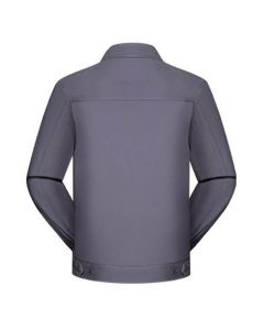 Custom Long Sleeve Zipper Work Wear Jacket Labor Worker Uniform Labour Suit