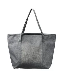 Custom Polyester Shoulder 19W x 13H Handbag Large Travel Bag Grocery Bags Shopping Tote