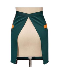 Custom Kitchen Cooking Half Aprons Mid-length Apron with Two Side Pockets