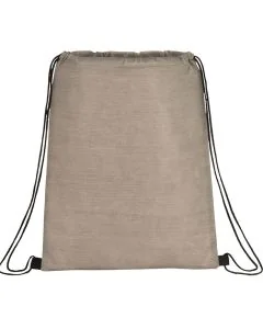 Custom Non-woven 15.5W x 15H Drawstring Bag Reusable Sport Gym Bags