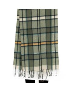 Custom Logo Printed Cashmere Scarves Long Plaid Shawl Scarf for Promotion Event