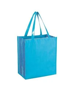 Custom Promotion Non-woven 11.02" x 13.39" Shopping Laminated Bag for Grocery Gift Packing