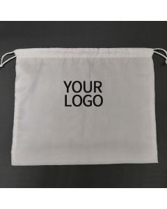 Custom Satin Drawstring Bag 16.25"W x 13.5"H Storage Bags Silky Dust Covers for Leather Handbag