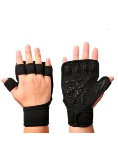Custom Sports Fitness Gloves Anti-slip Neoprene Gym Gloves Fingerless Workout Gloves