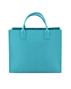Custom Elegant Ladies Felt 19.69"W x 15.75"H Tote Handbag Grocery Toiletry Bag Mommy Shopping Bag