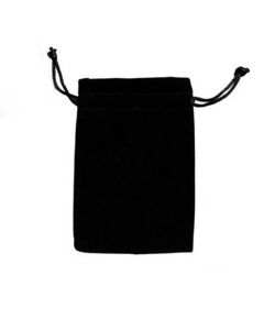 Custom Velvet Jewelry Bag 4.3"W x 6.3"H Soft Storage Pouch Drawstring Bags Gift Packaging Bag