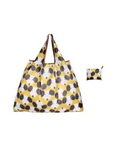 Custom Foldable Grocery 19.69" x 13.78" Bags Extra-large Durable 600D Polyester Tote Shopping Bag