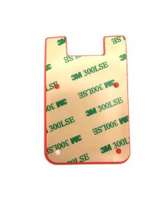 Custom Promotional Cell Phone Card Holder Card Slot Phone Pocket Adhesive Wallet