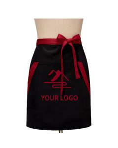 Premium Waist Aprons with Pocket Waitress Kitchen Half Aprons