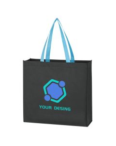Promotional Durable Water-Resistant Non-Woven Tote Bag 14.5"H x 15.5"W