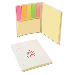 Custom 25 Sheet Sticky Notepads Memo Sticker Book Note Pads Draft Paper