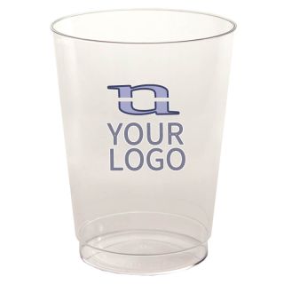 Custom 10oz. Plastic Transparent Cups Water Juice Cup Tall Tumblers