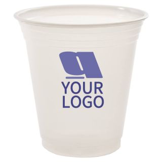 Custom 12oz. Plastic Translucent Cups Water Coffee Cup Disposable Tumblers