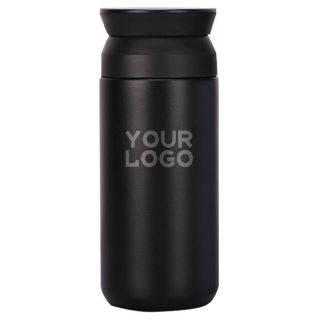 Custom 12oz Stainless Steel Water Bottles Leak Proof Insulated Sport Bottle with Wide Mouth