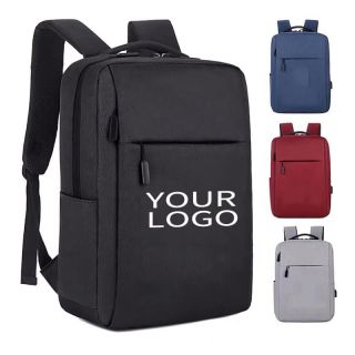Custom 15" Laptop Backpack School Travel Bag For Macbook Laptop Notebook