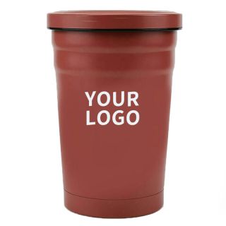 Custom 16oz 18/8 Stainless Steel Tumbler Double Walled Insulated Coffee Mug Thermos Mugs Vacuum Cup with Lid and Straw