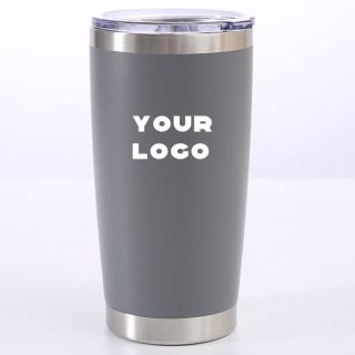 Custom 20oz Stainless Steel Travel Tumbler Bottle Coffee Mug Vacuum Insulated Mugs Tea Cup 