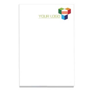 Custom 25 Sheet Adhesive Notepads Memo Stickers for Study Work