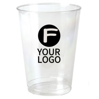Custom 7oz. Plastic Water Cups Party Cup Clear Juice Tumblers for Promotion Events