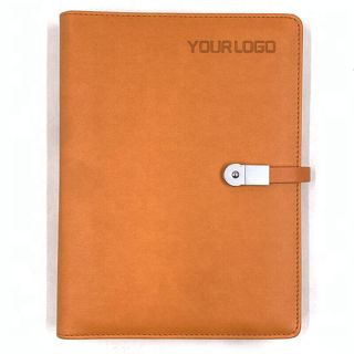 Custom A5 Functional Journal 6 Ring Binder Refillable Notebook With Magnet Buckle PU Leather Cover
