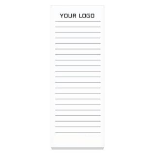 Custom Adhesive Note Pads 50 Sheets Draft Paper Note Book To-do List with Magnet