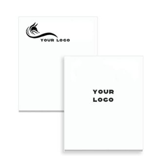 Custom Adhesive Notepads 25 Sheets Memo Stickers Promotional Note Pads