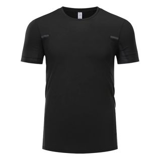 Custom Dri-Fit T-shirt Sport Wear Fast Dry Tee Sports Shirt with Reflective Strips