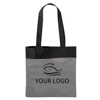 Custom Canvas Gift 14.75W x 15H Bag Shopping Tote Grocery Bags Retail Book Bag