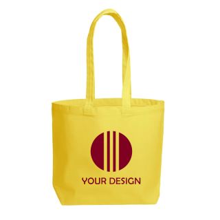 Custom Colored Canvas Durable Tote Bag 13"H x 16" W