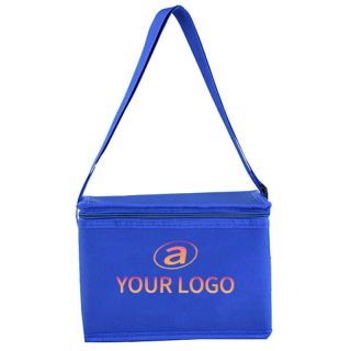 Custom Cooler 9.83” x 5.91” Bags Non-woven Insulated Tote Lunch Cooler Bag Grocery Bags Ice Drink Carrier for Picnic