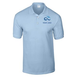 Custom Cotton Unisex Short Sleeve Polo Shirt Sweat-wicking Sports Wear Turndown Collar Shirts