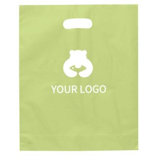 Custom Die Cut Gift Bag Bulk Plastic Gift Bags for Boutique Retail Stores