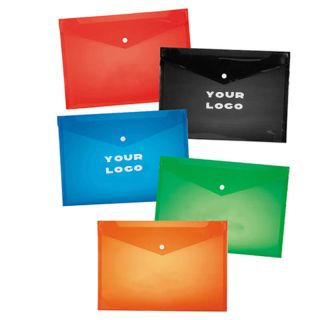 Custom Document Folders Transparent Document File Classify Bag Paper Storage Bag