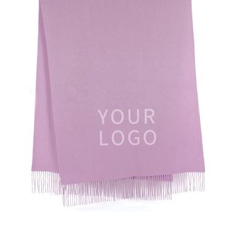 Custom Double-sided Solid Color Cashmere Scarf Fashion Long Shawl