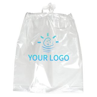 Custom Drawstring Toiletry Cosmetic Gift Bag Plastic Shoes Bags for Travel Shopping