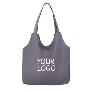 Custom Durable Book 18.11"W x 13.78"H Bag Zippered Grocery Tote Bags for Shopping Work School Travel